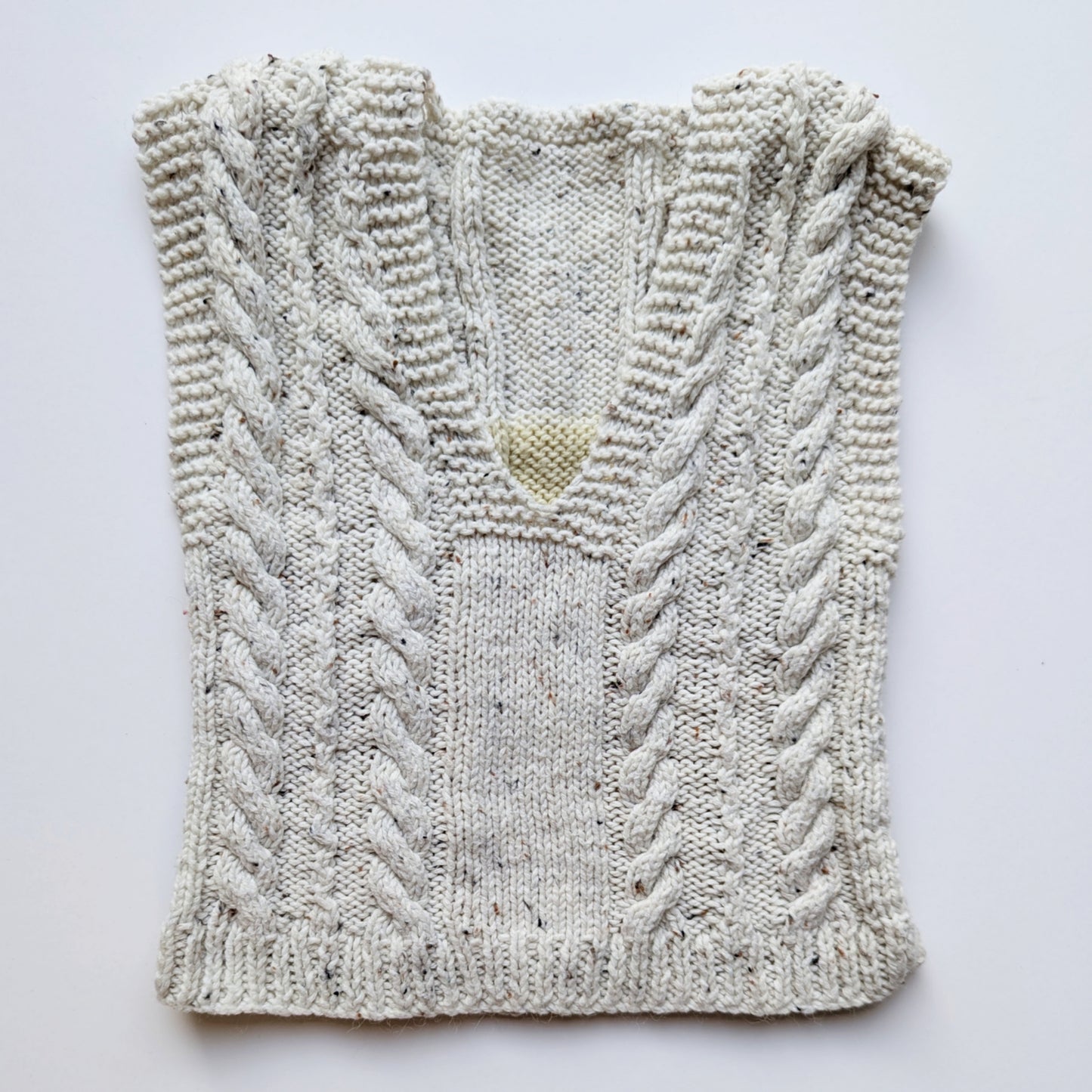 Oatmeal Sleeveless Vest 1-2 years
