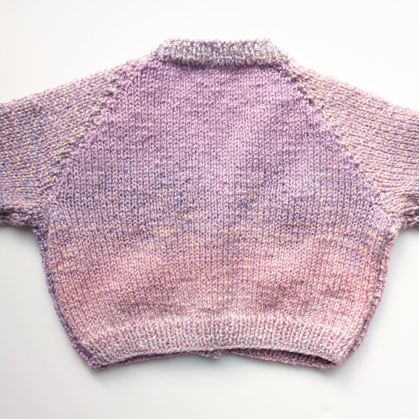 Purple Bow Cardigan 6-12 months