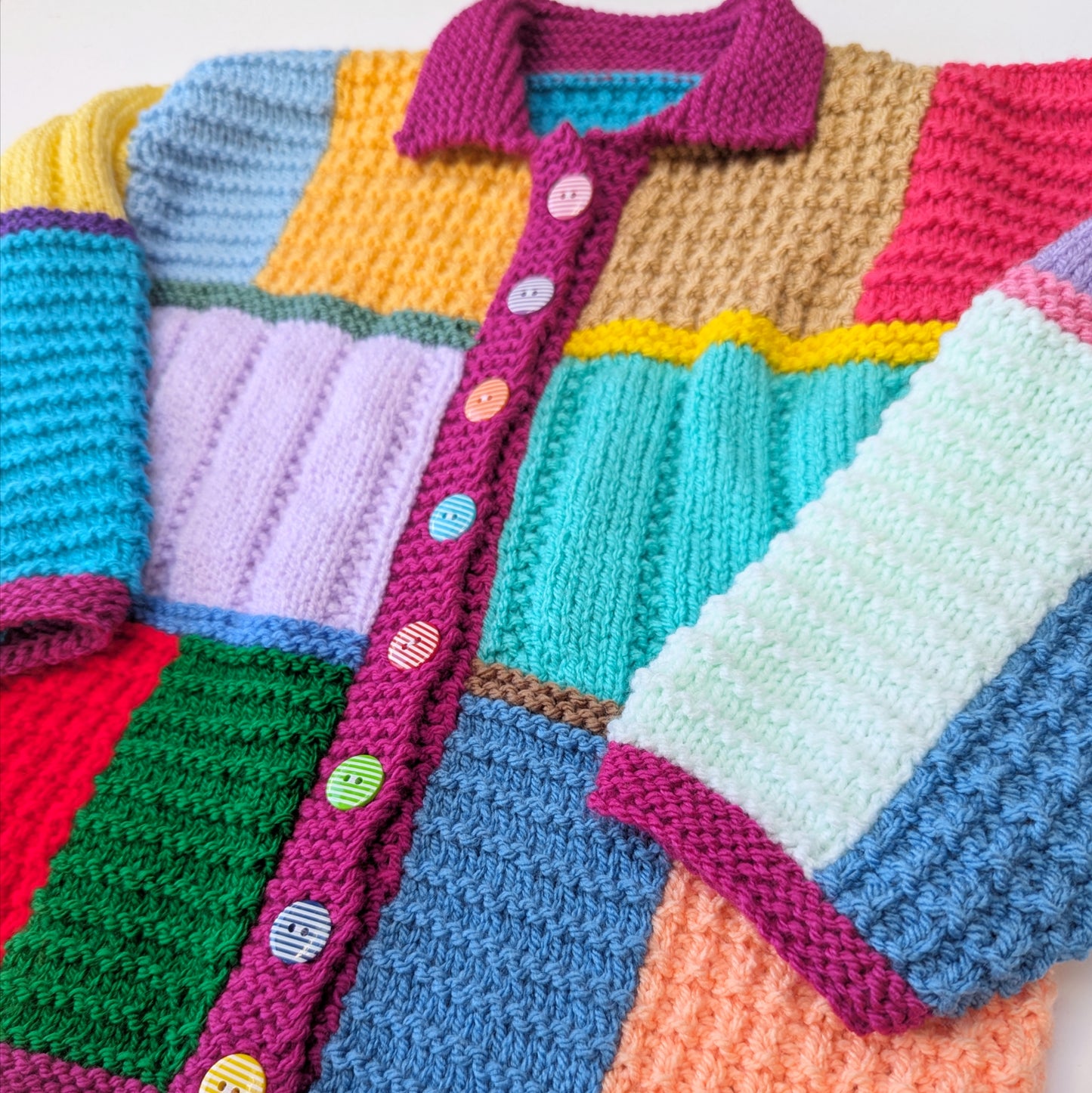 Patchwork Cardigan 5-7 years