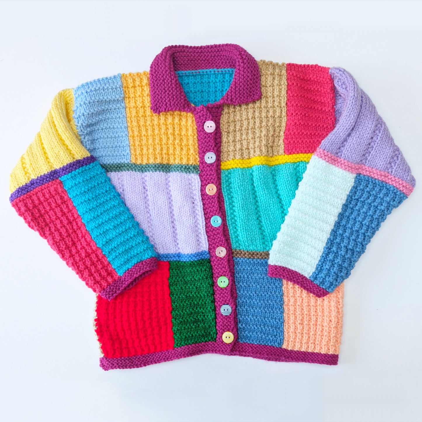Patchwork Cardigan 5-7 years