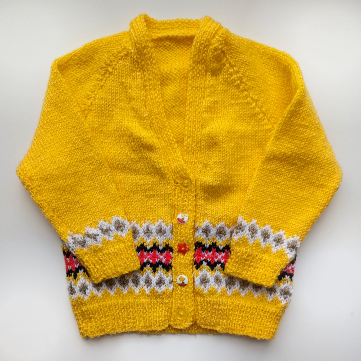 Yellow Cardigan 1-2 years