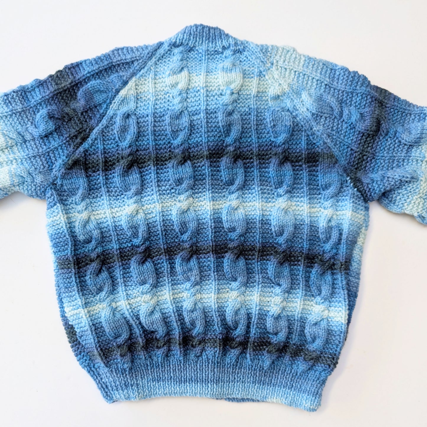 Blue Ombre Cardigan 4-6 years