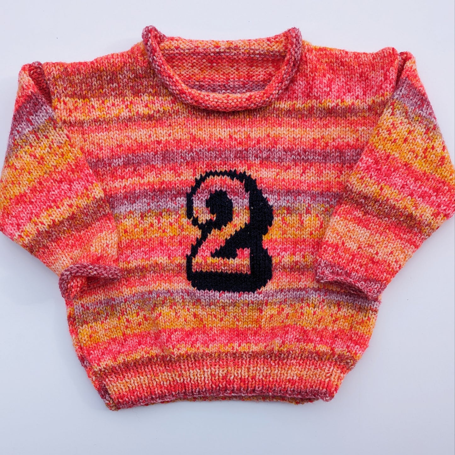 Birthday "2" Embroidered Jumper 2-3 years