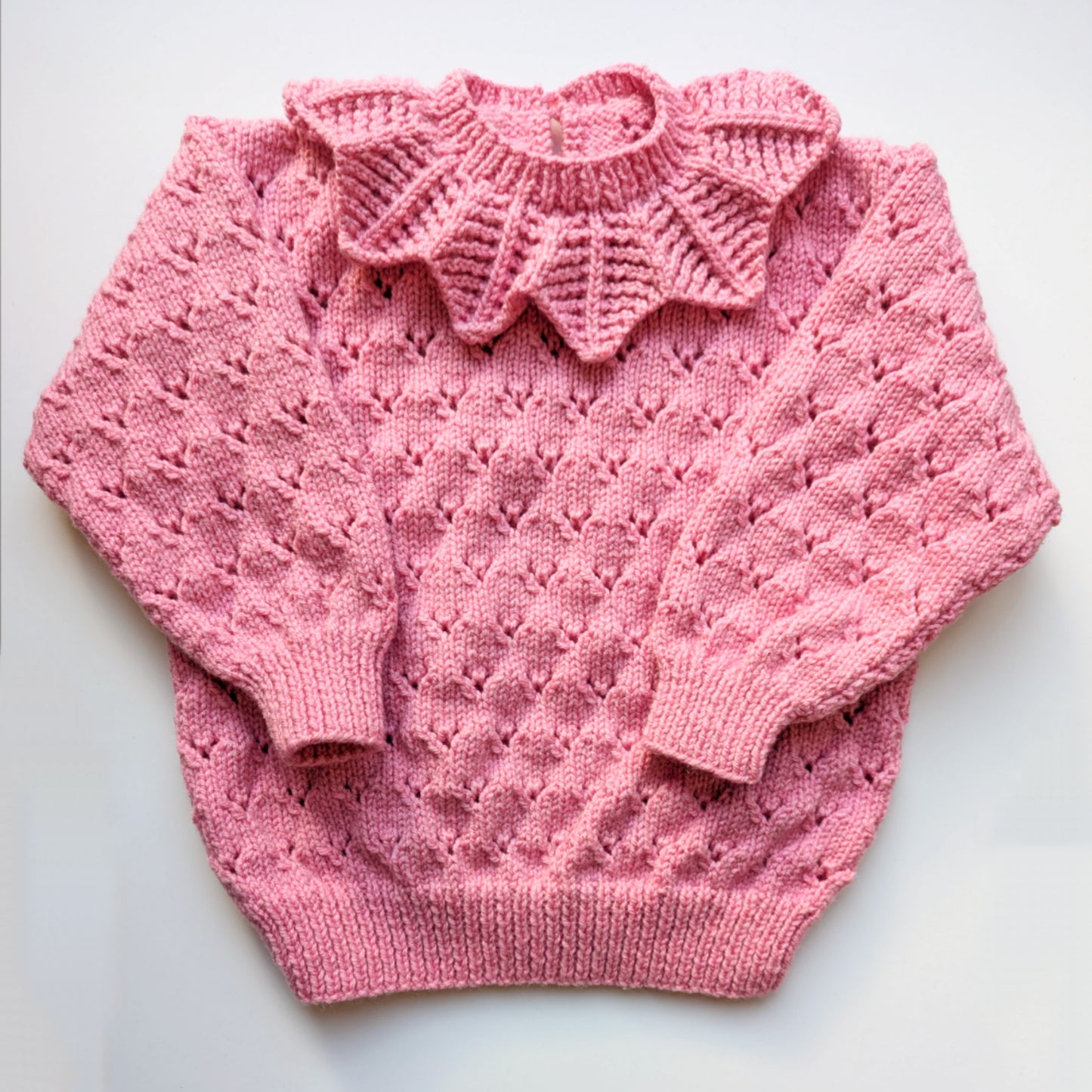 Pink Collar Jumper 4-6 years