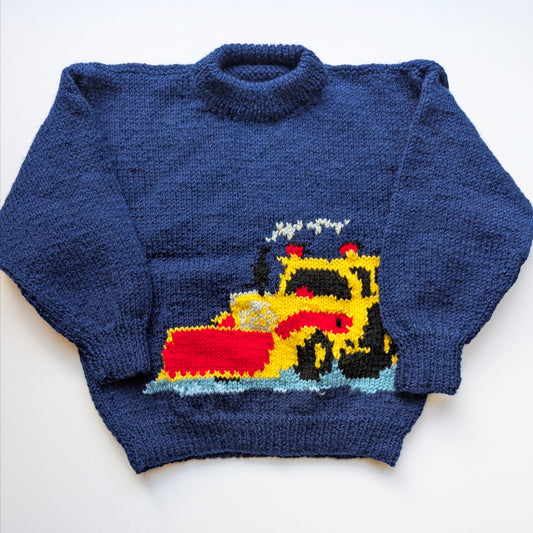 Snow Plough Jumper 3-4 years