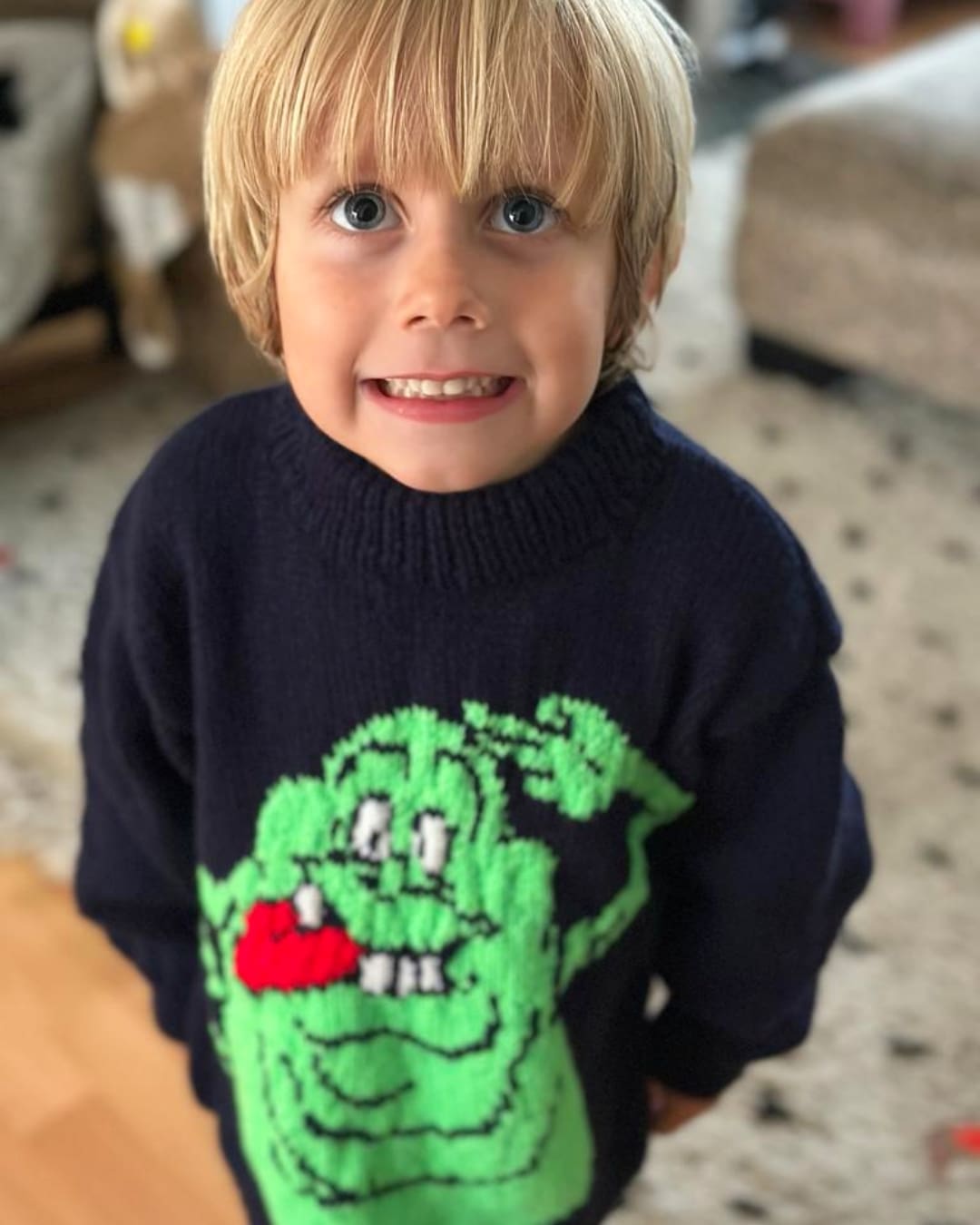 Slimer Jumper 4-6 years